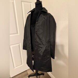 Jane Post Classic Black Trench Coat